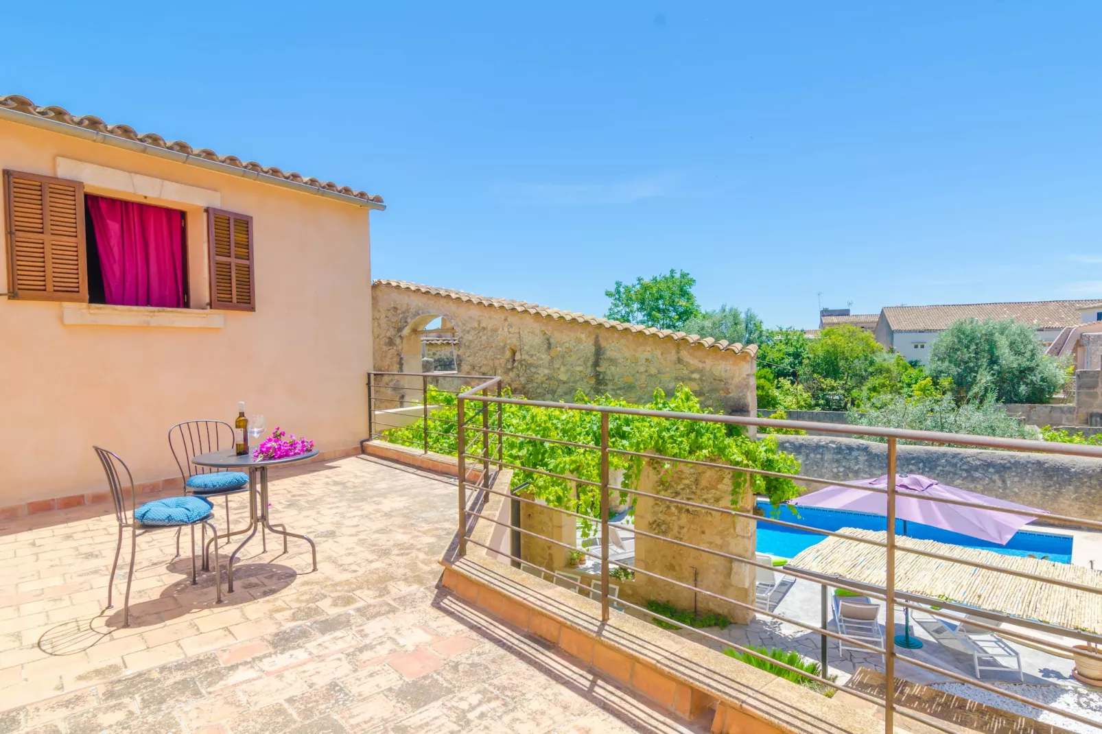 Sa Casa Vella-Terrasbalkon
