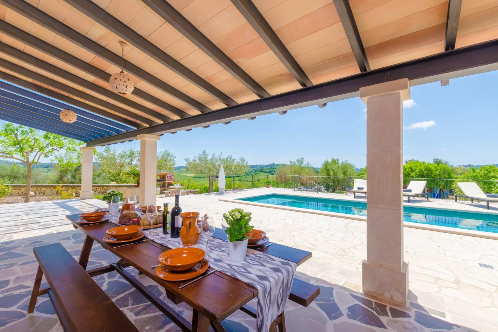 Son Roca-Terrasbalkon