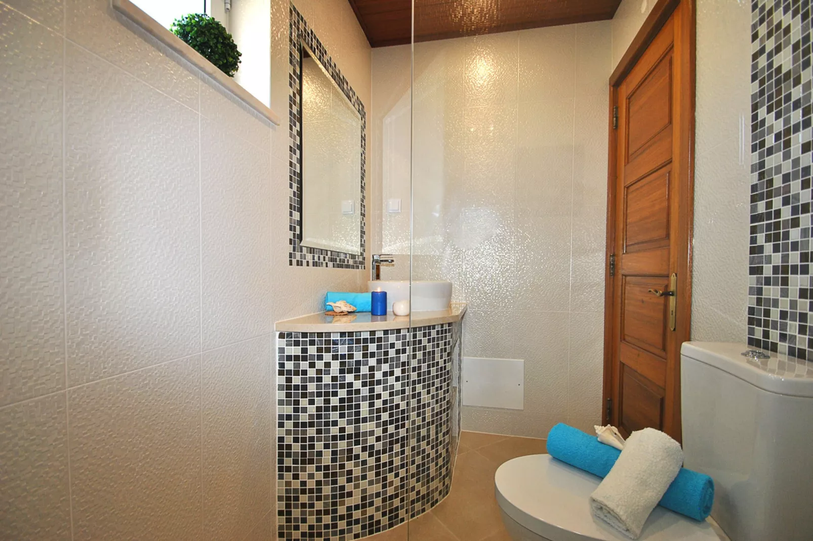 Villa Moorea-Badkamer