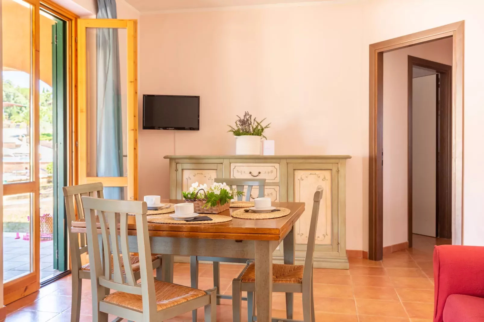 Pian Dei Mucini / APARTMENT TYPE A 3-Zi-App -Smart 40 qm-Eetkamer