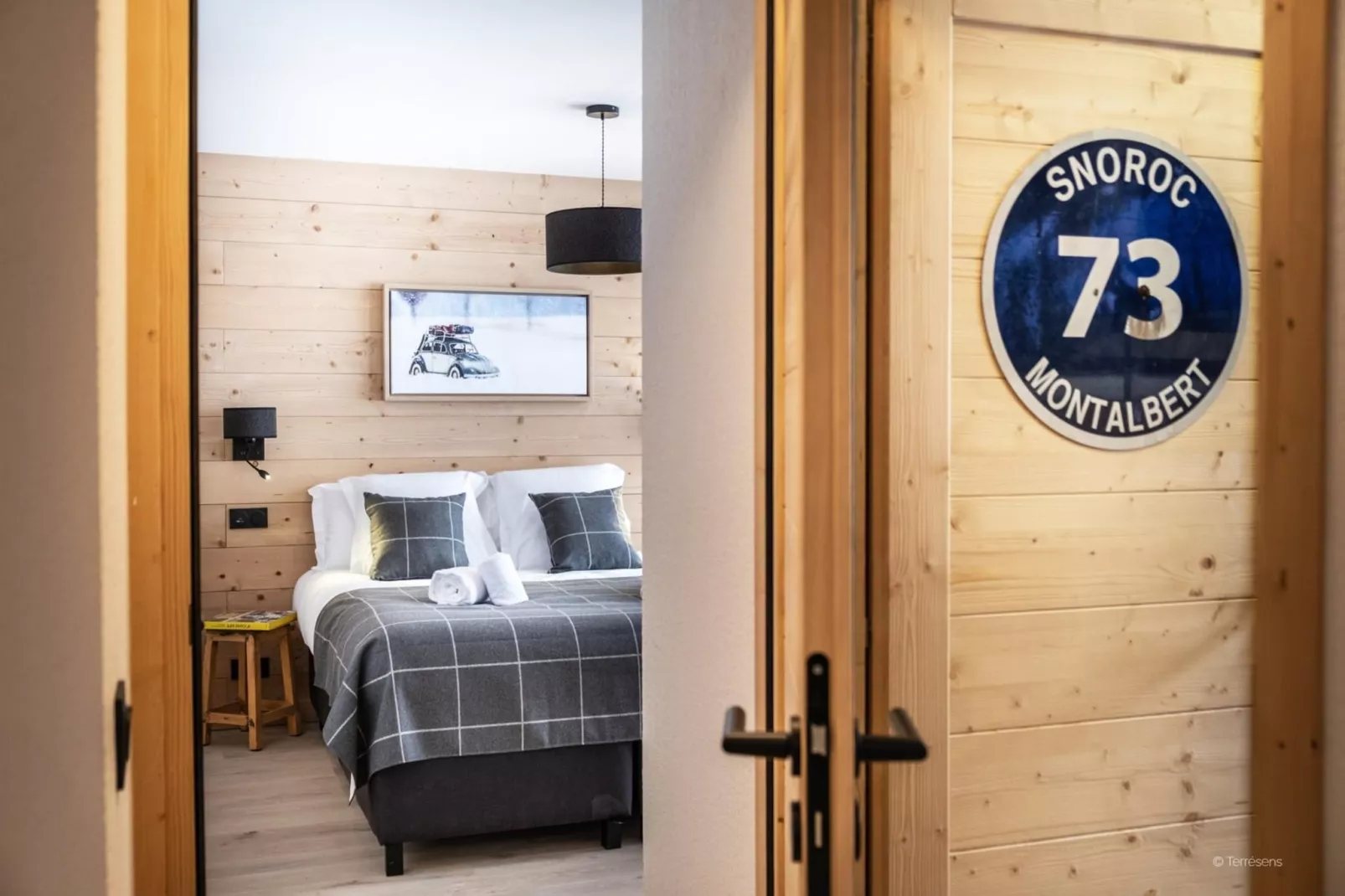 PLAGNE MONTALBERT Le Snoroc- A50S-Slaapkamer