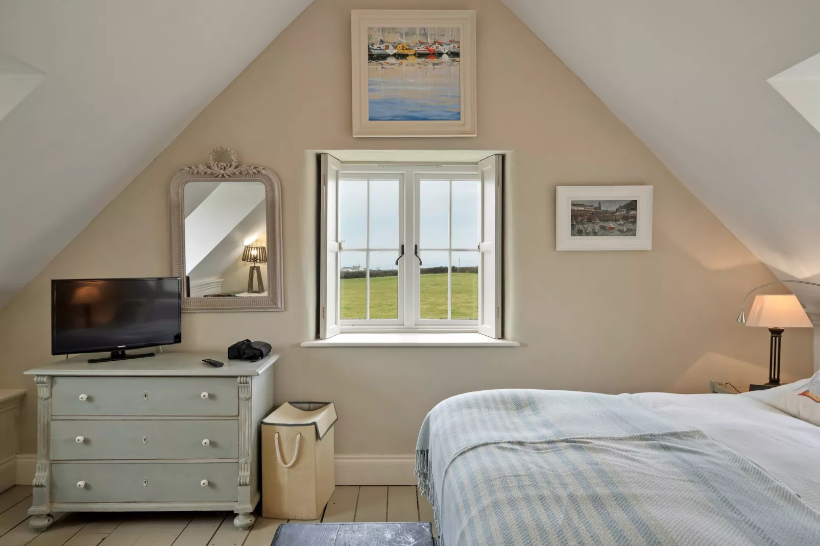 St Eval School House-Slaapkamer
