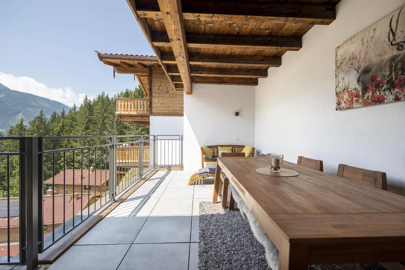Nationalpark Chalet Zollspitze-Terrasbalkon