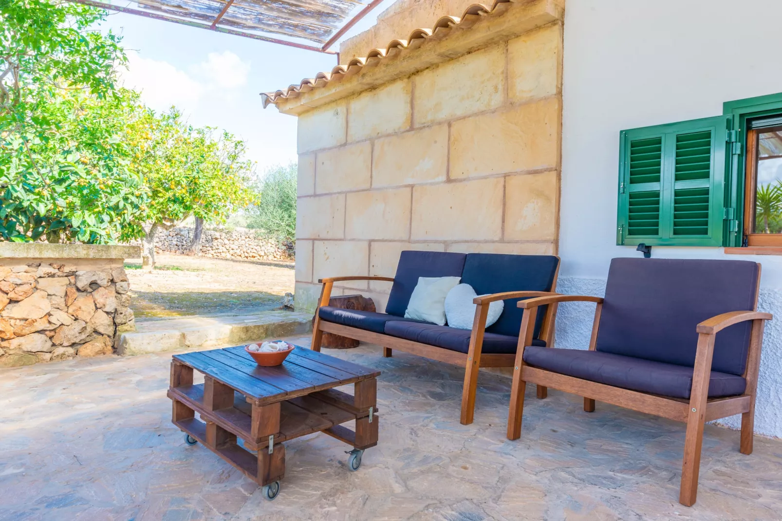 Barranc De Son Fullós-Terrasbalkon