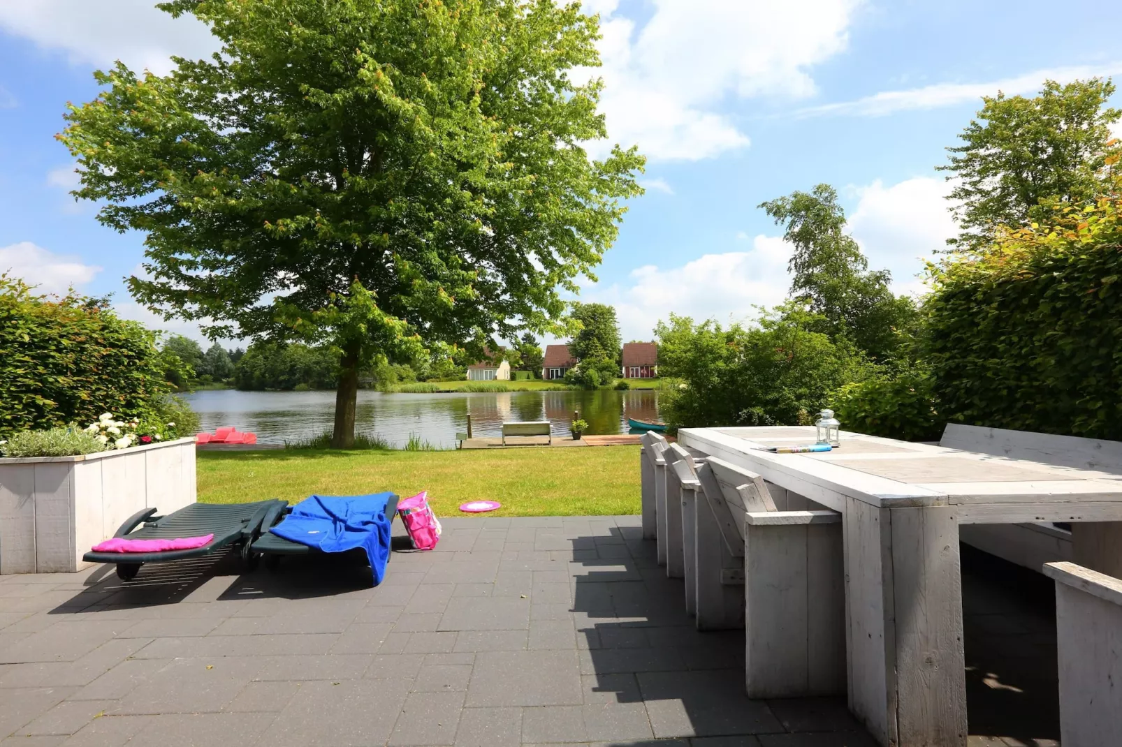 Vakantiepark Emslandermeer 2-Uitzicht zomer