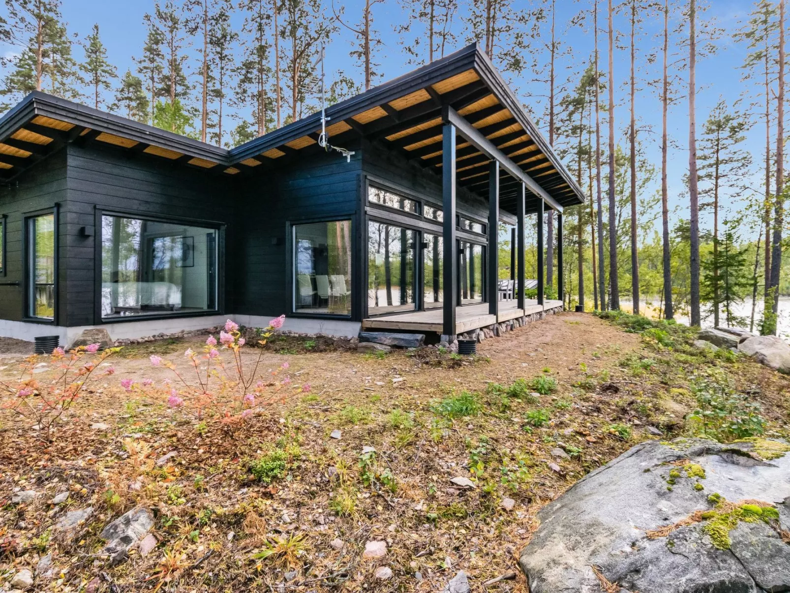 Villa saimaan joutsenlahti-Buiten