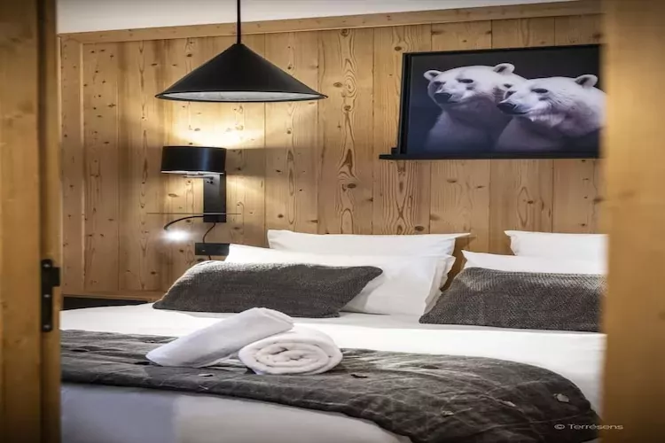 CHAPELLE DABONDANCE Le Flocon Blanc A38P-Slaapkamer