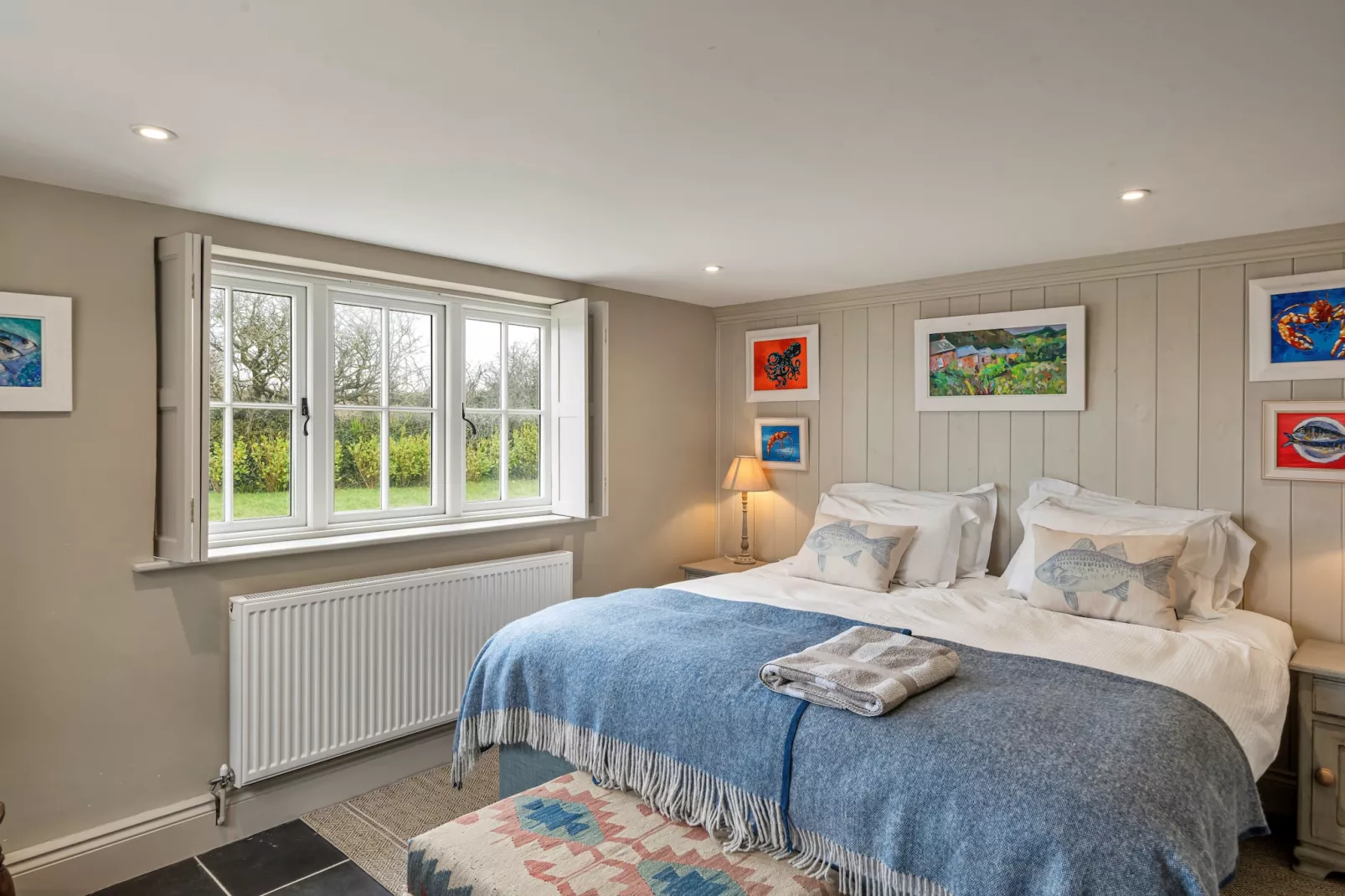 St Eval School House-Slaapkamer
