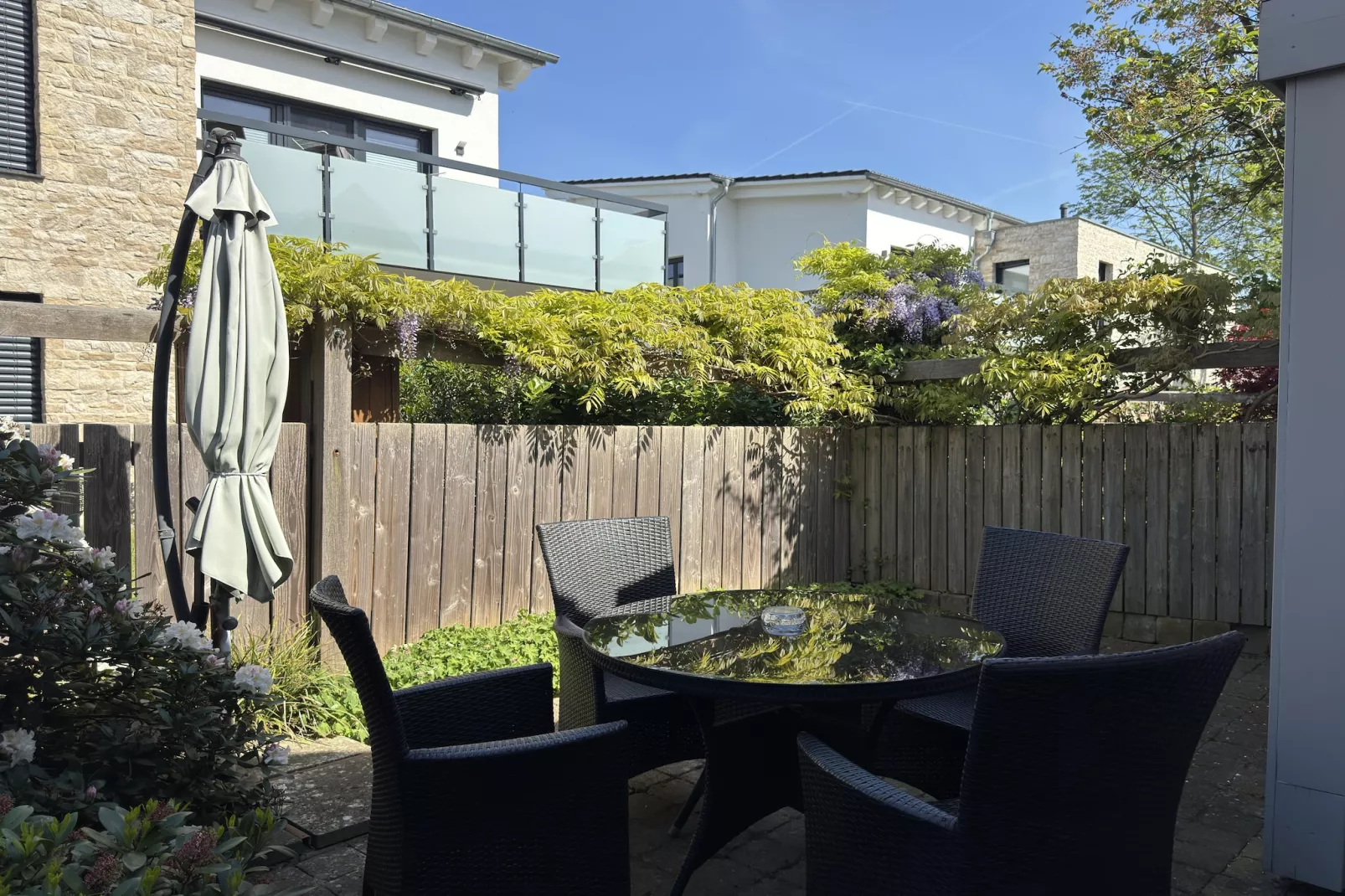 Fischer sien Huus 70qm-Terrasbalkon