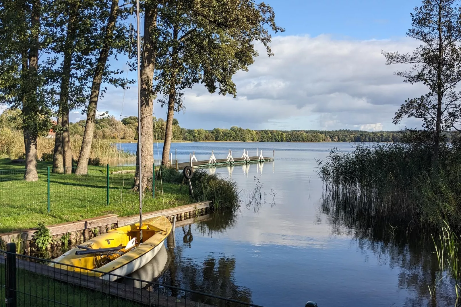 Ferienwohnung Seeblick-Gebieden zomer 1km