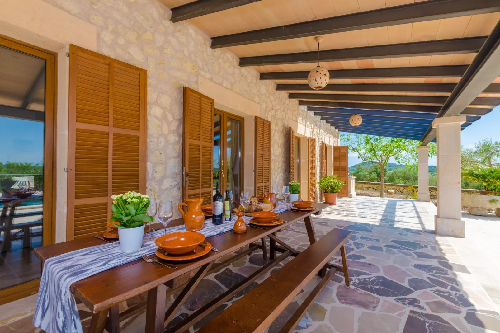 Son Roca-Terrasbalkon