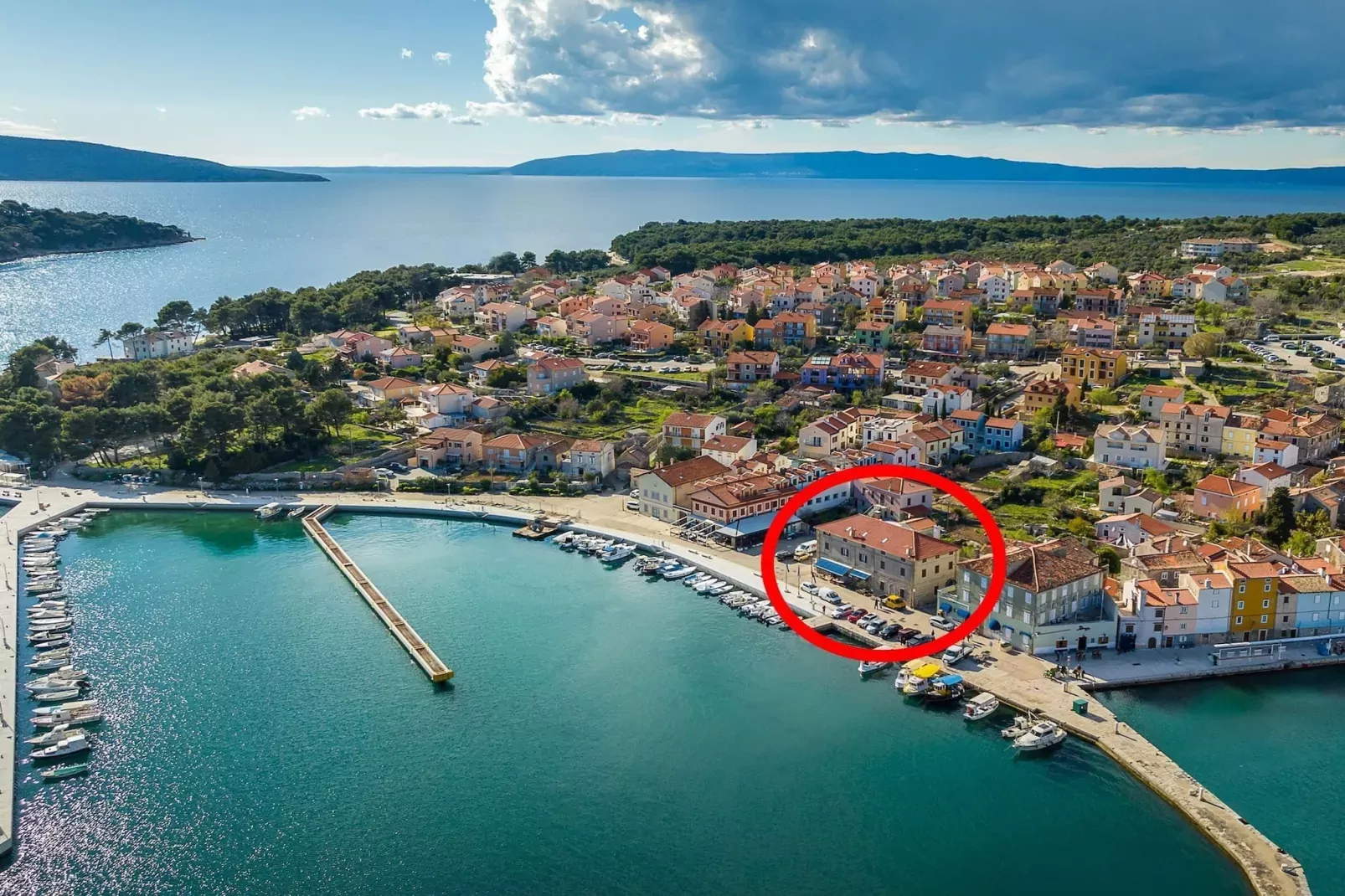 Apartment Joyce (3+2) - Lungomare Cres-Buitenlucht