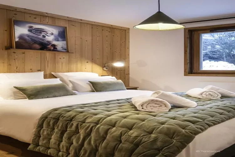 CHAPELLE DABONDANCE Le Flocon Blanc A38P-Slaapkamer