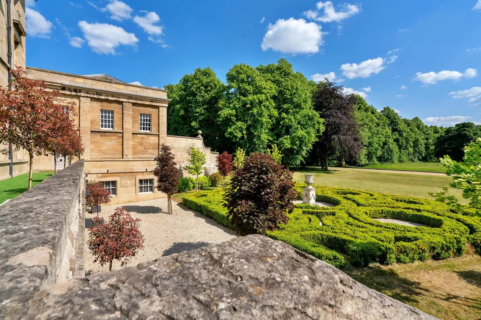 Hickleton Hall-Buitenlucht