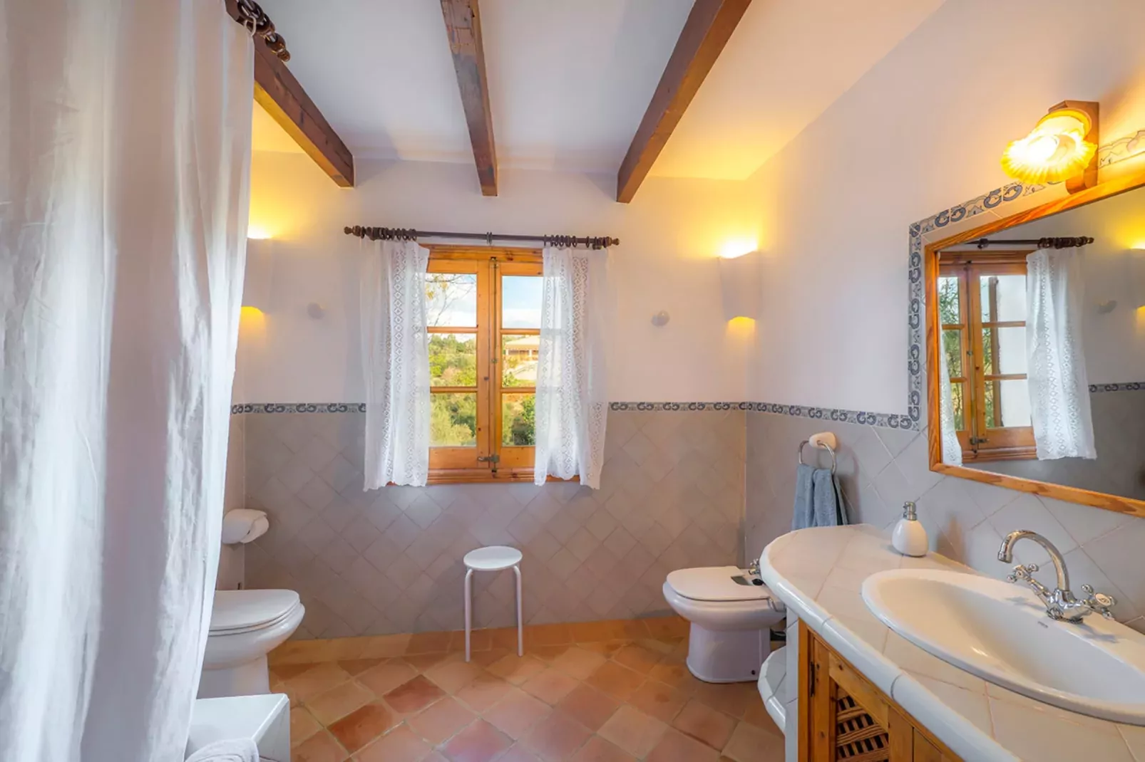 Ses Pedres - Badkamer