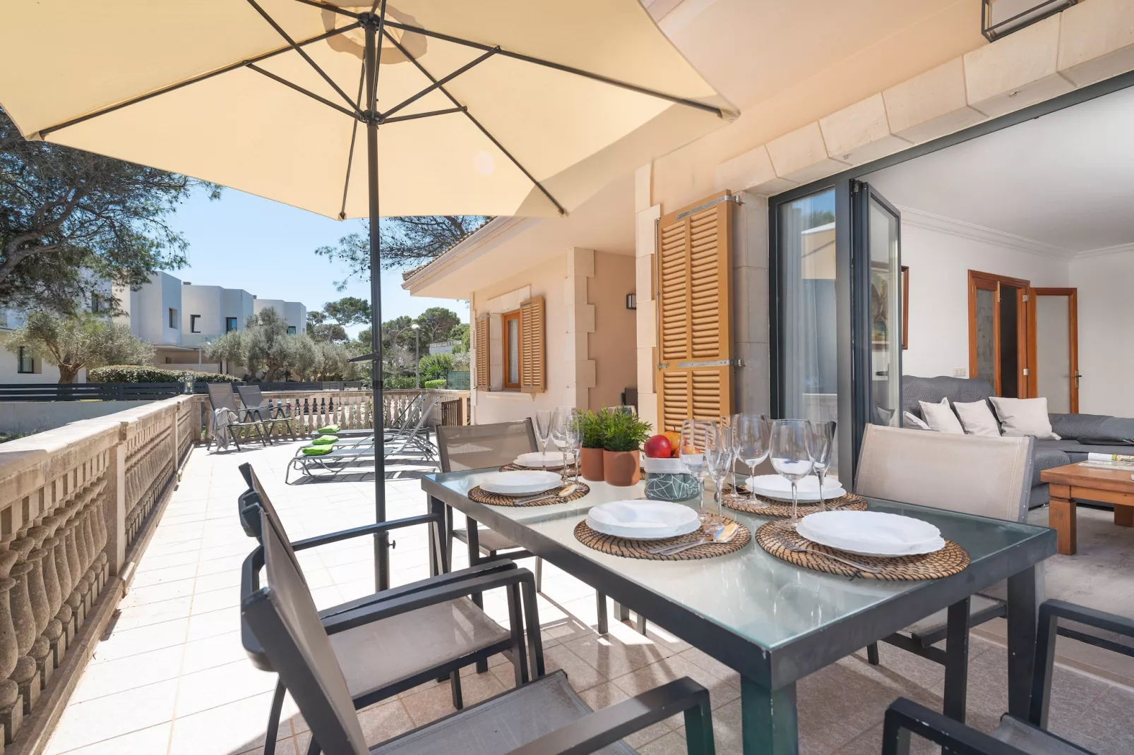 Villa Canta-Terrasbalkon