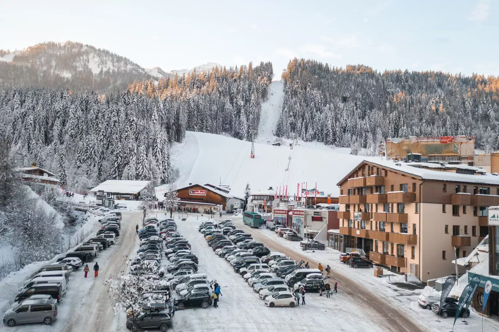 Alpenstyle Resort Fieberbrunn FB2-Gebied winter 1km