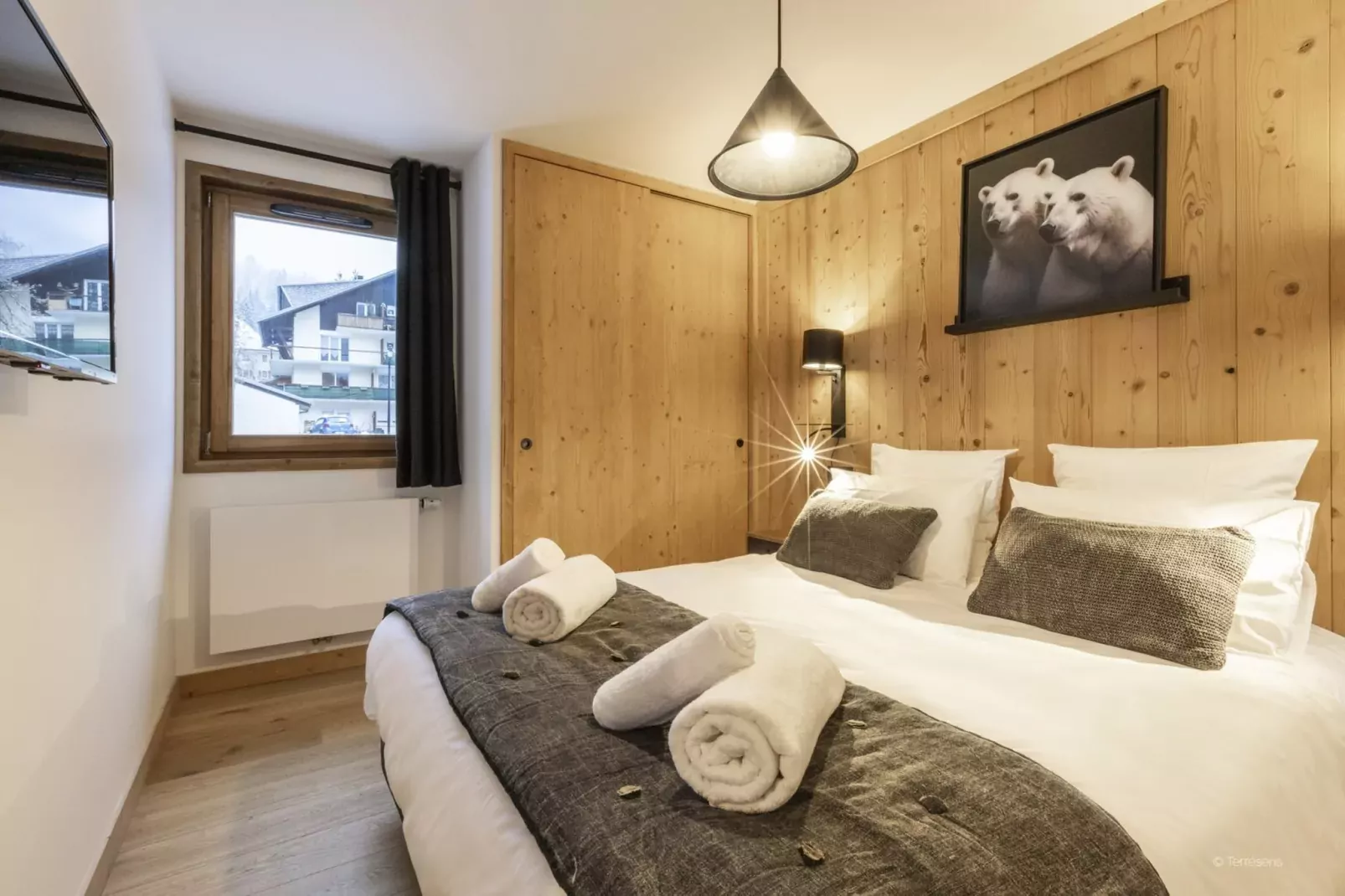 CHAPELLE DABONDANCE Le Flocon Blanc A38P-Slaapkamer