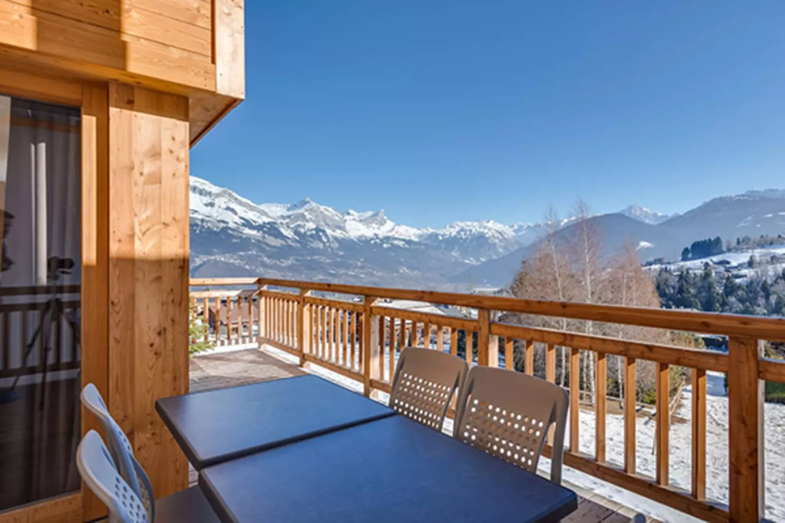 COMBLOUX Les Fermes du Mont Blanc - D50P-Terrasbalkon