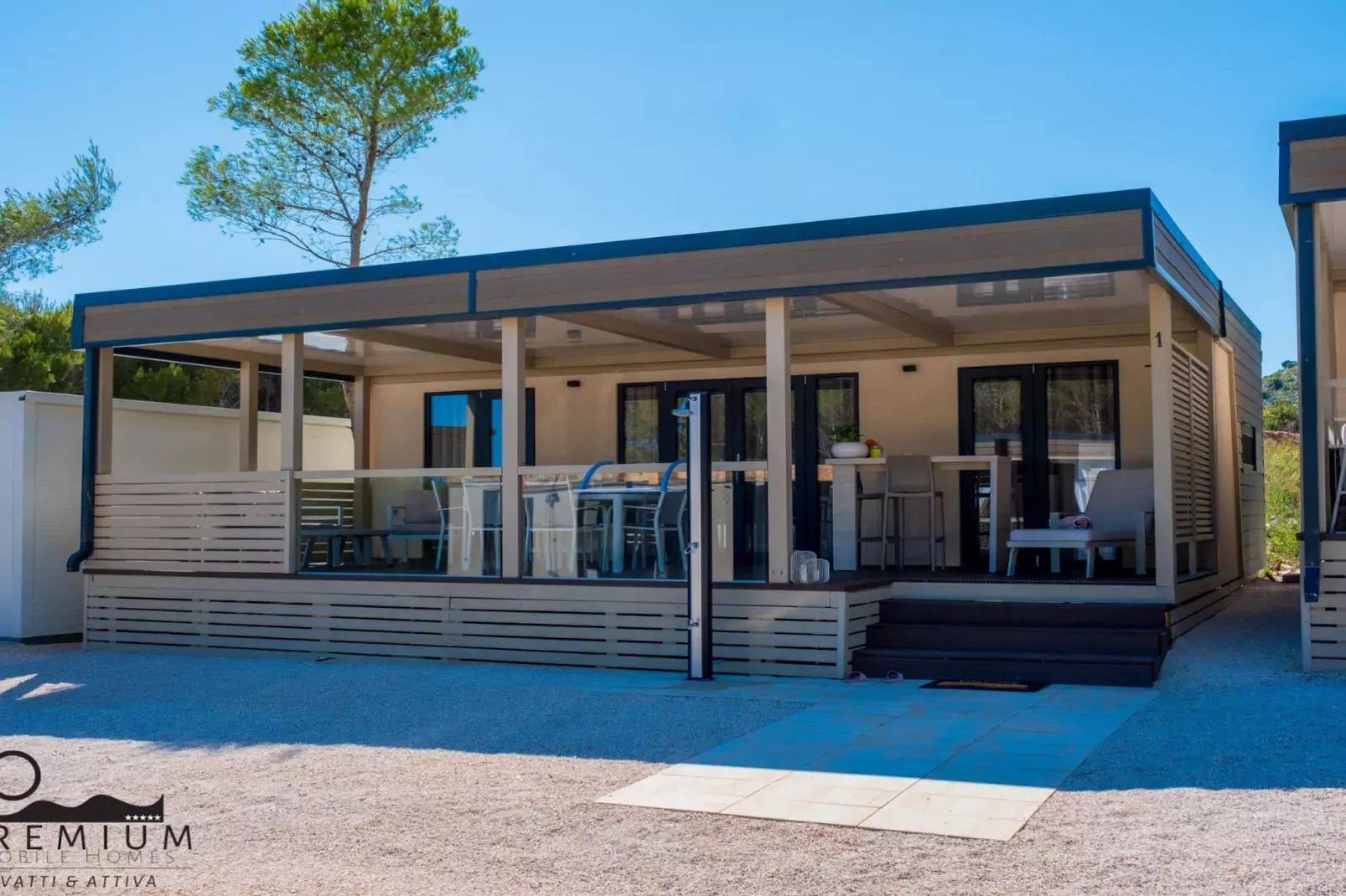 Charming Two-bedroom Mobile Homes Drage - Mobile Home with Sea View-Buitenlucht
