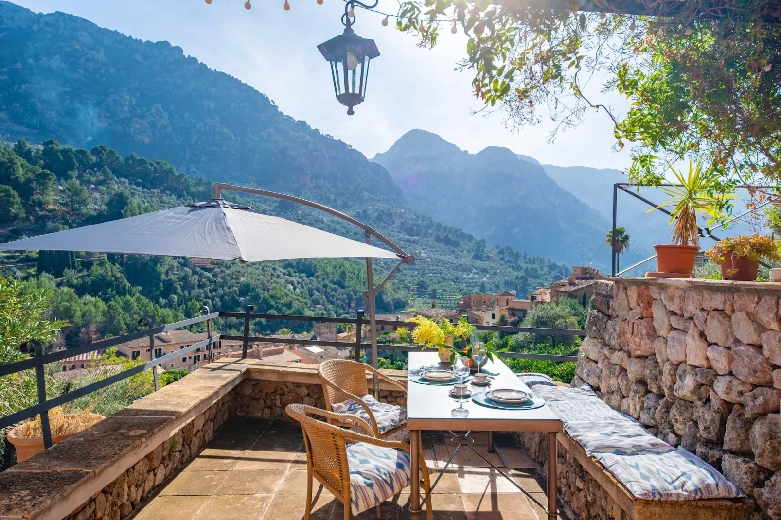 Sa Teulera (fornalutx)-Terrasbalkon