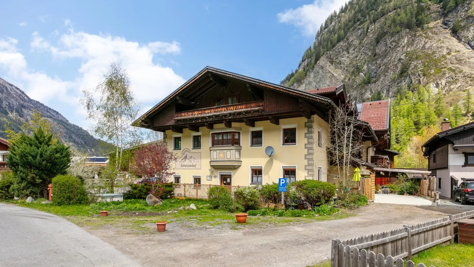 Schweizerhof Apfelrose-Buitenkant zomer