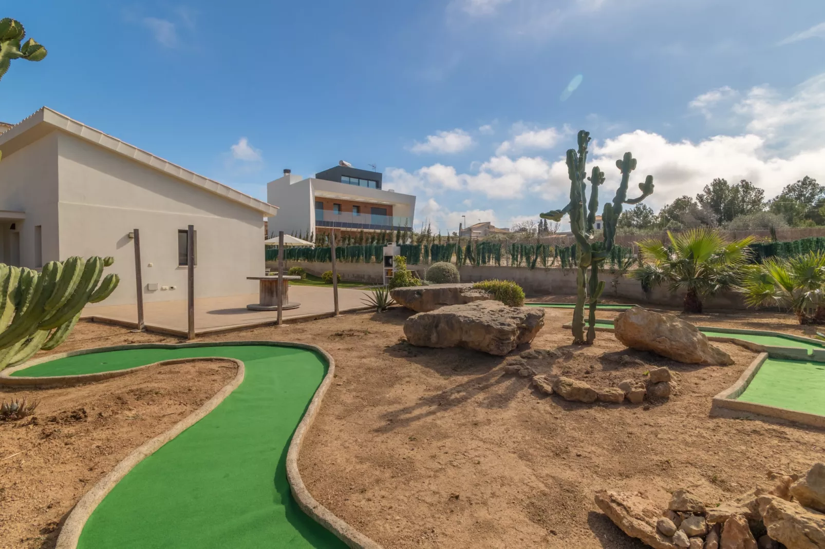 La Primera Brisa, Villa 5StarsHome Mallorca-Tuinen zomer