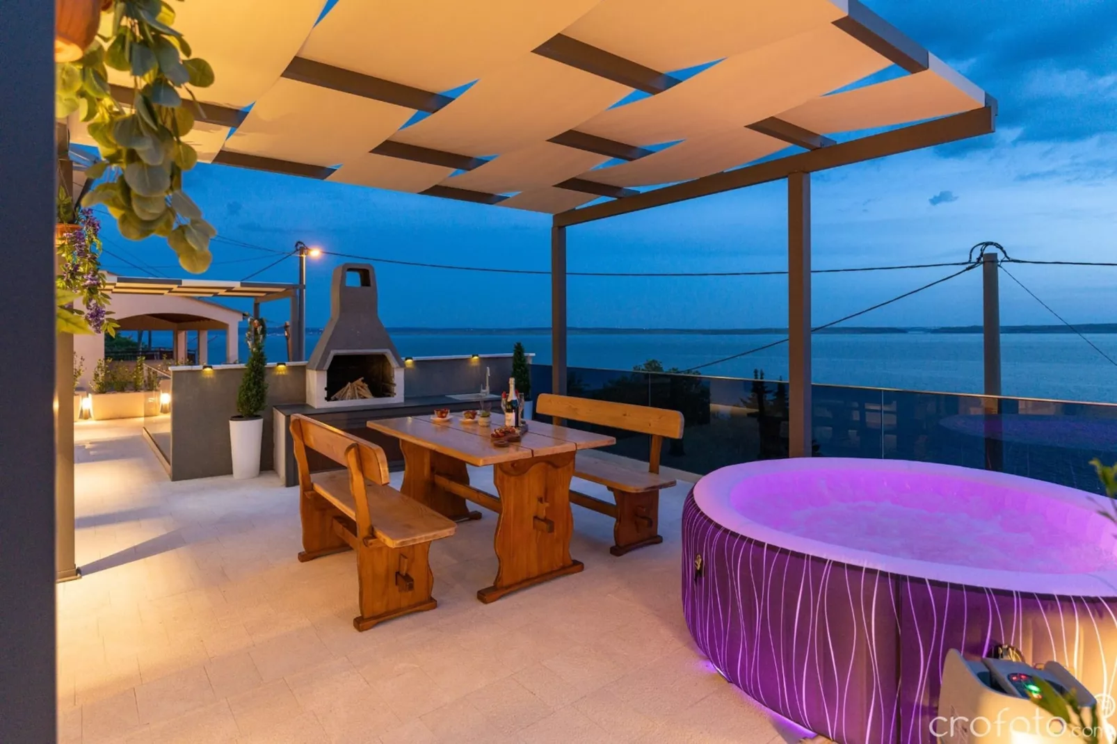 Apartments Rina - one bedroom apartment A1-Terras