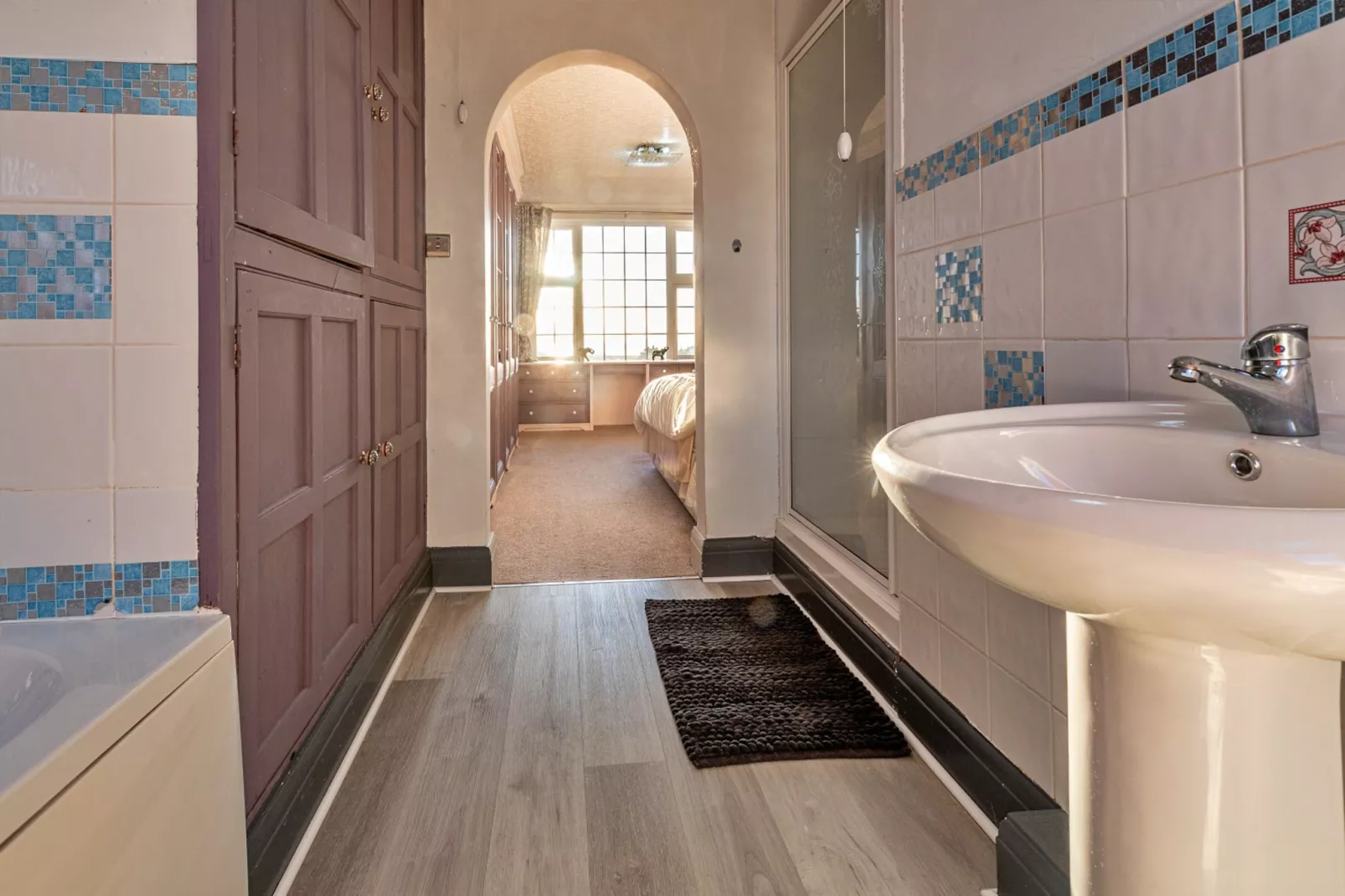 Ty Gwyn Hideaway-Badkamer