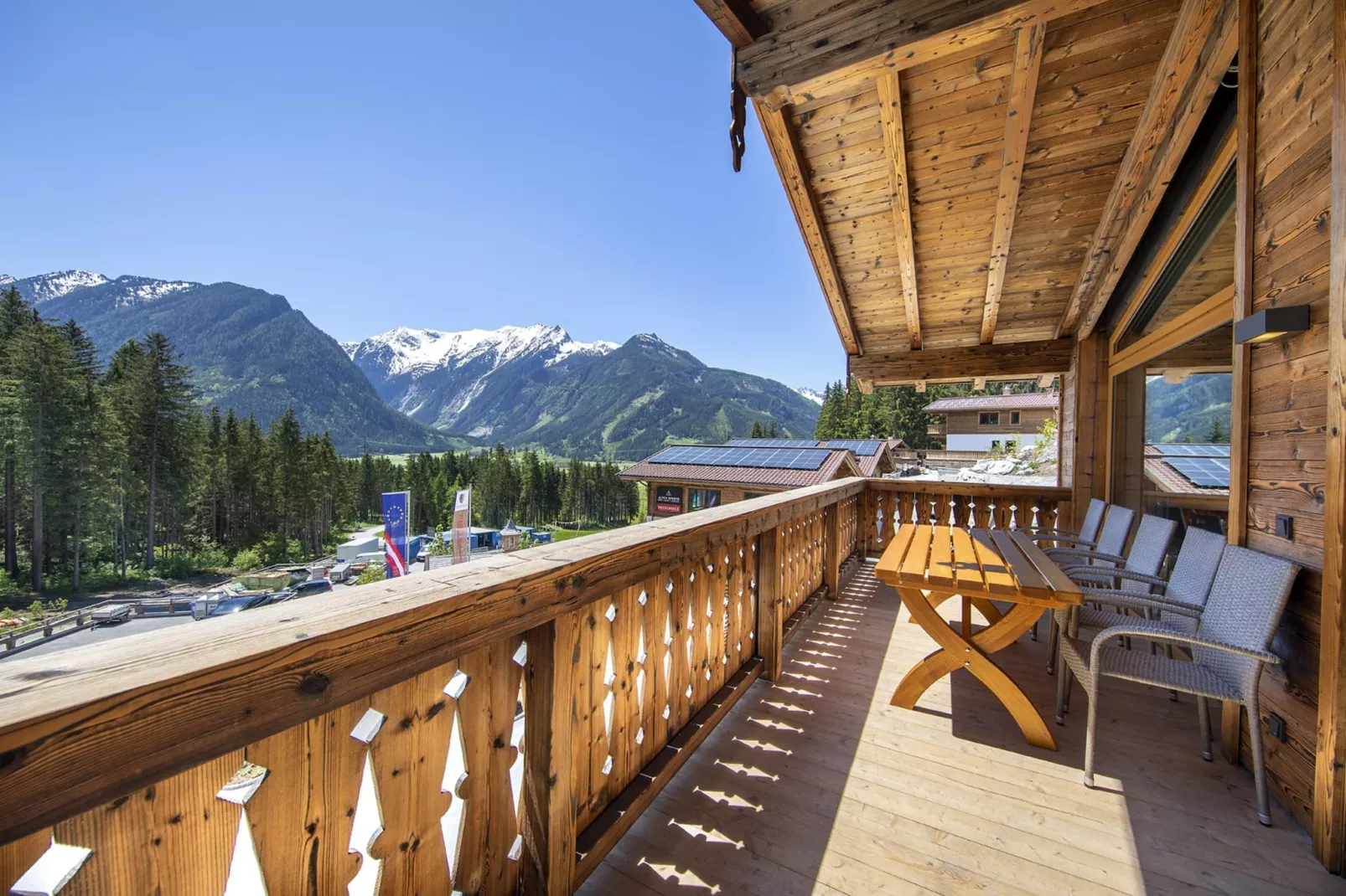 Nationalpark Chalet Malhamhorn-Terrasbalkon