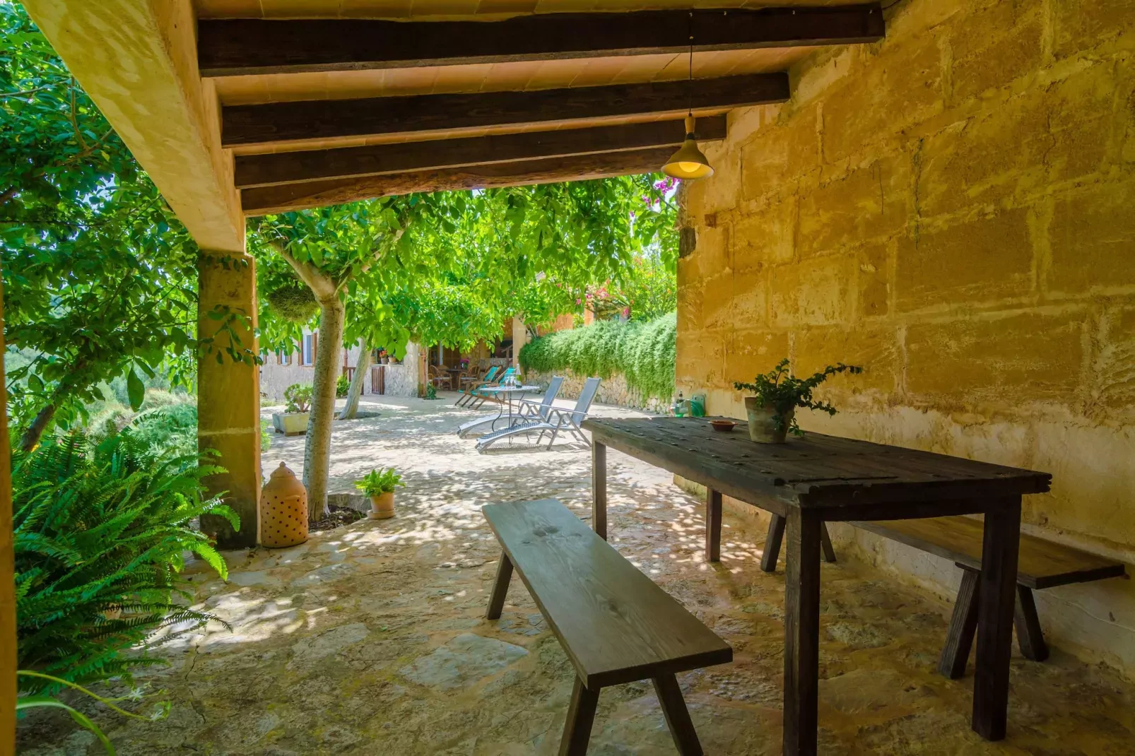 Ses Pedres - Terrasbalkon