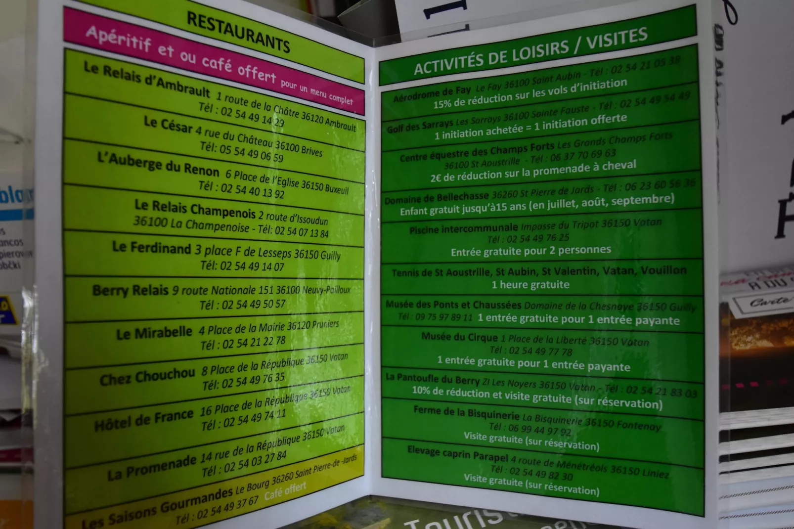 Gite 6 pers près de Châteauroux-Plattegrond