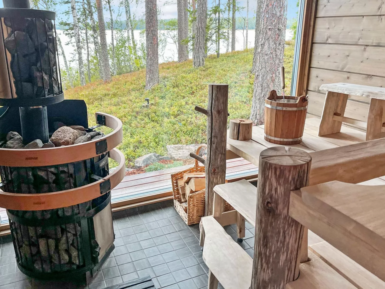Villa saimaan joutsenlahti-Buiten