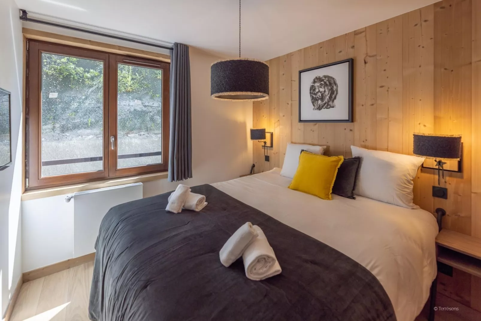 SERRE CHEVALIER Le Cristal Lodge-A24S-Slaapkamer