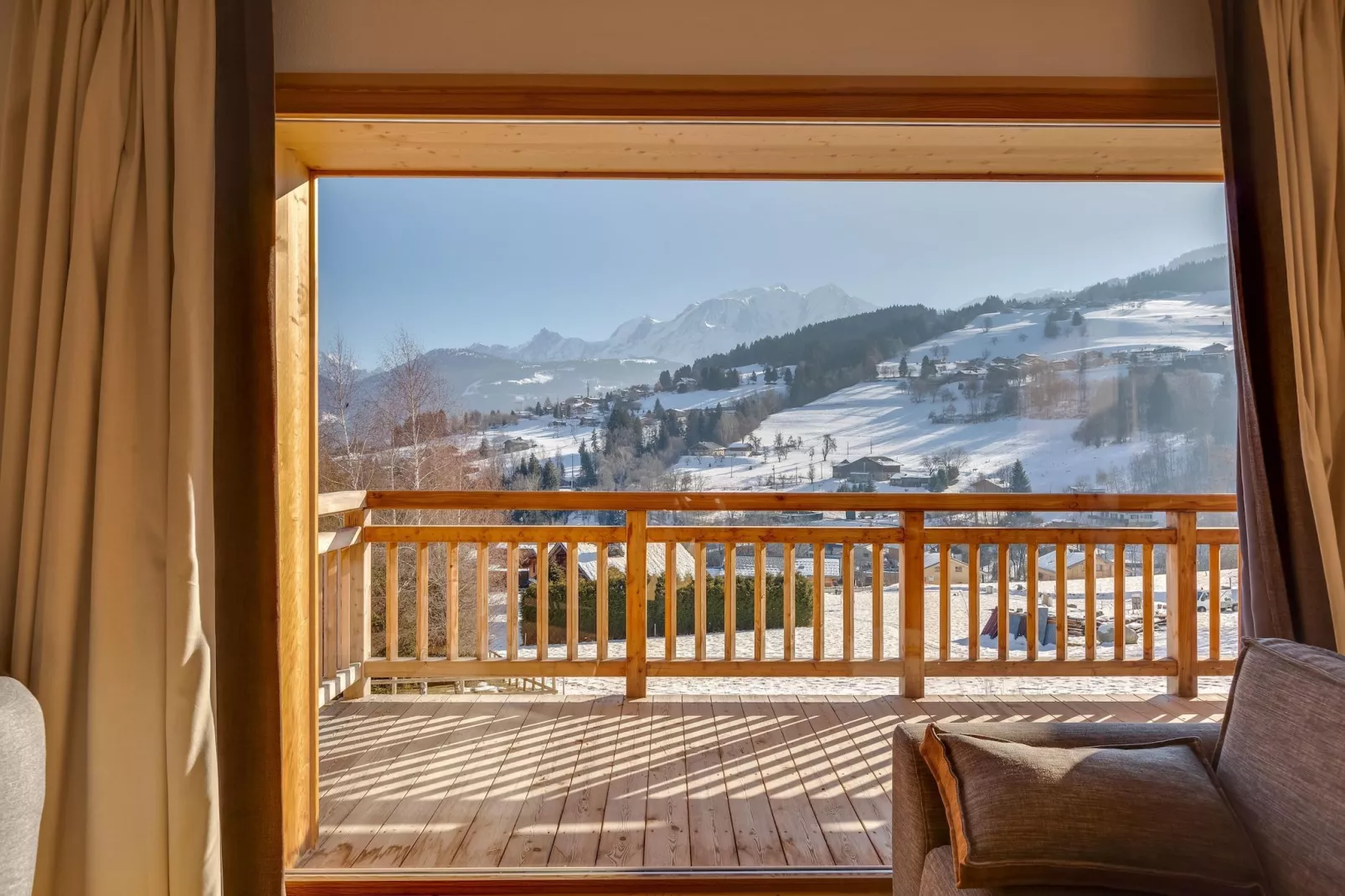 COMBLOUX Les Fermes du Mont Blanc - C61P-Terrasbalkon