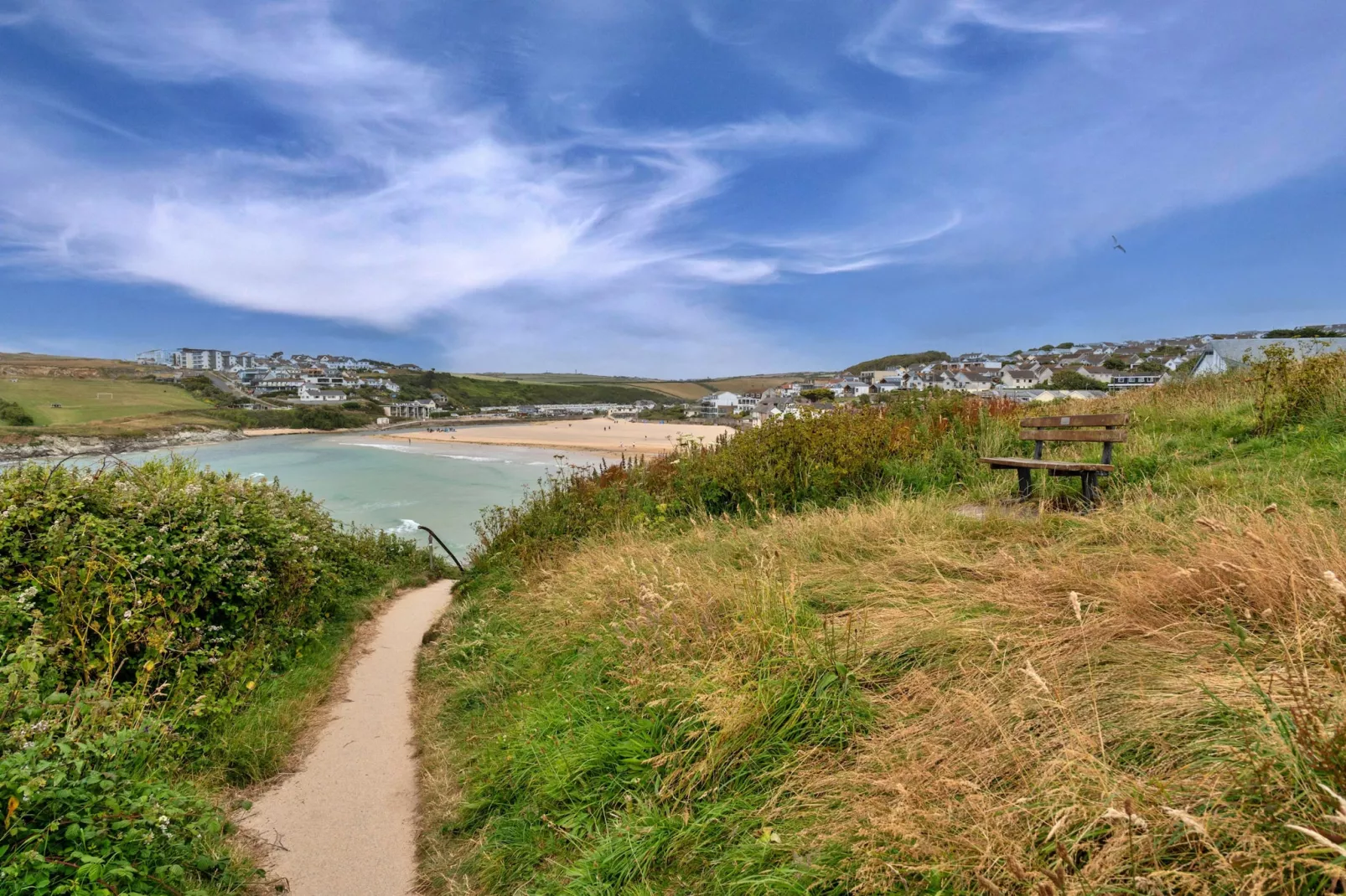 Porth Cottage-Gebieden zomer 1km