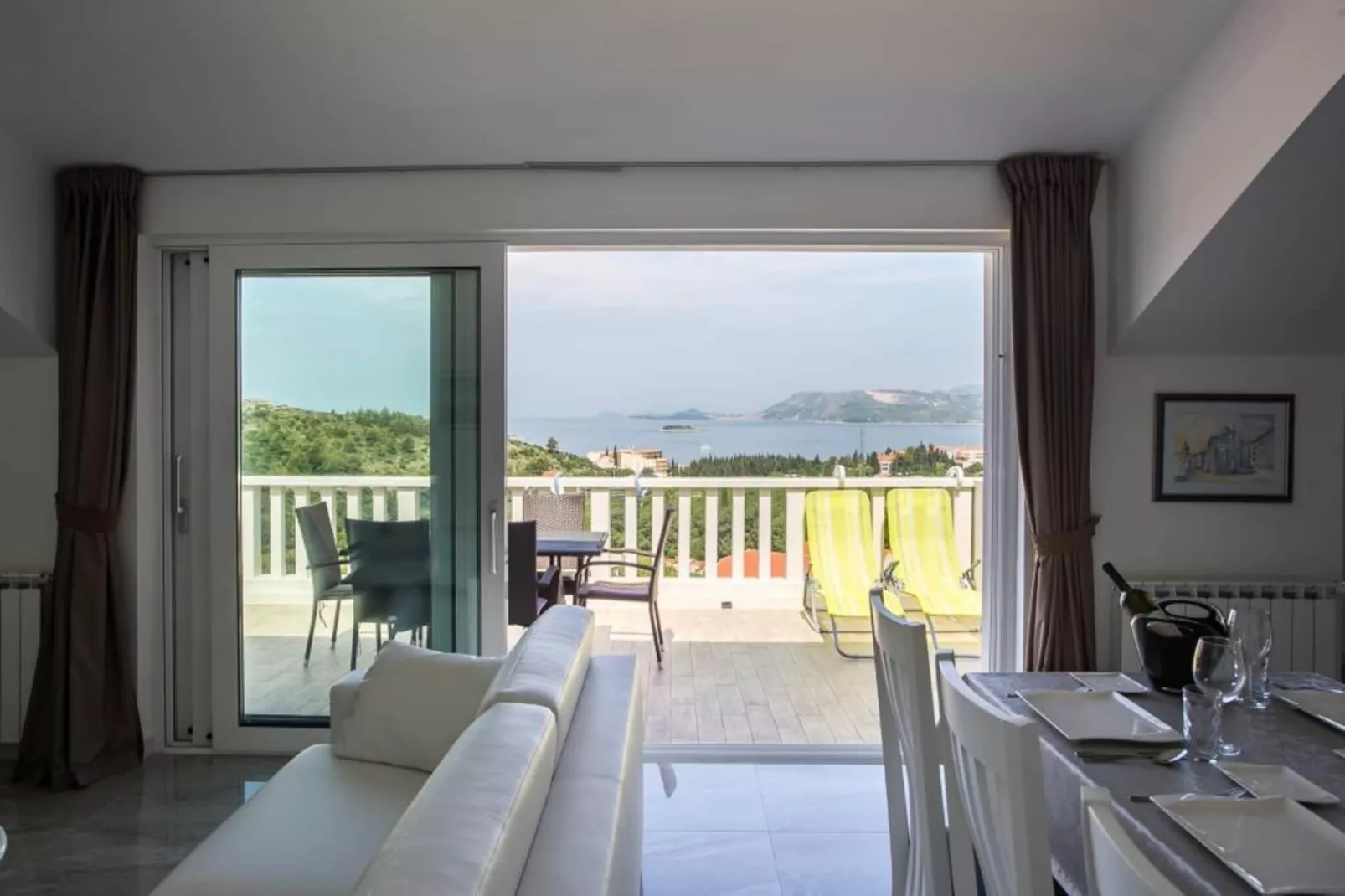 Apartments Villa Dubrovnik - Three Bedroom Apartment - Penthouse with Hot Tub-Binnen