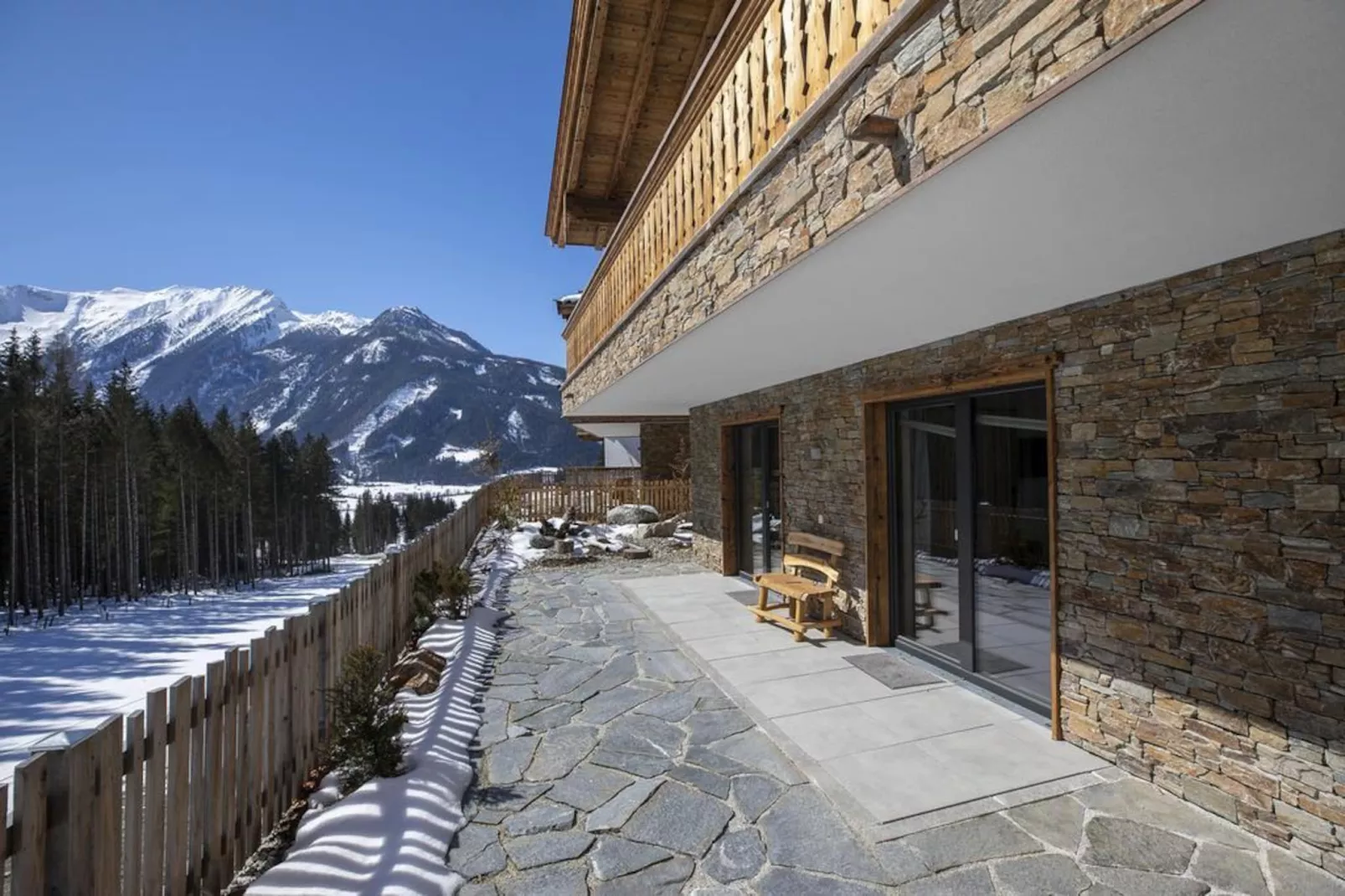 Nationalpark Chalet Keeseck-Uitzicht winter
