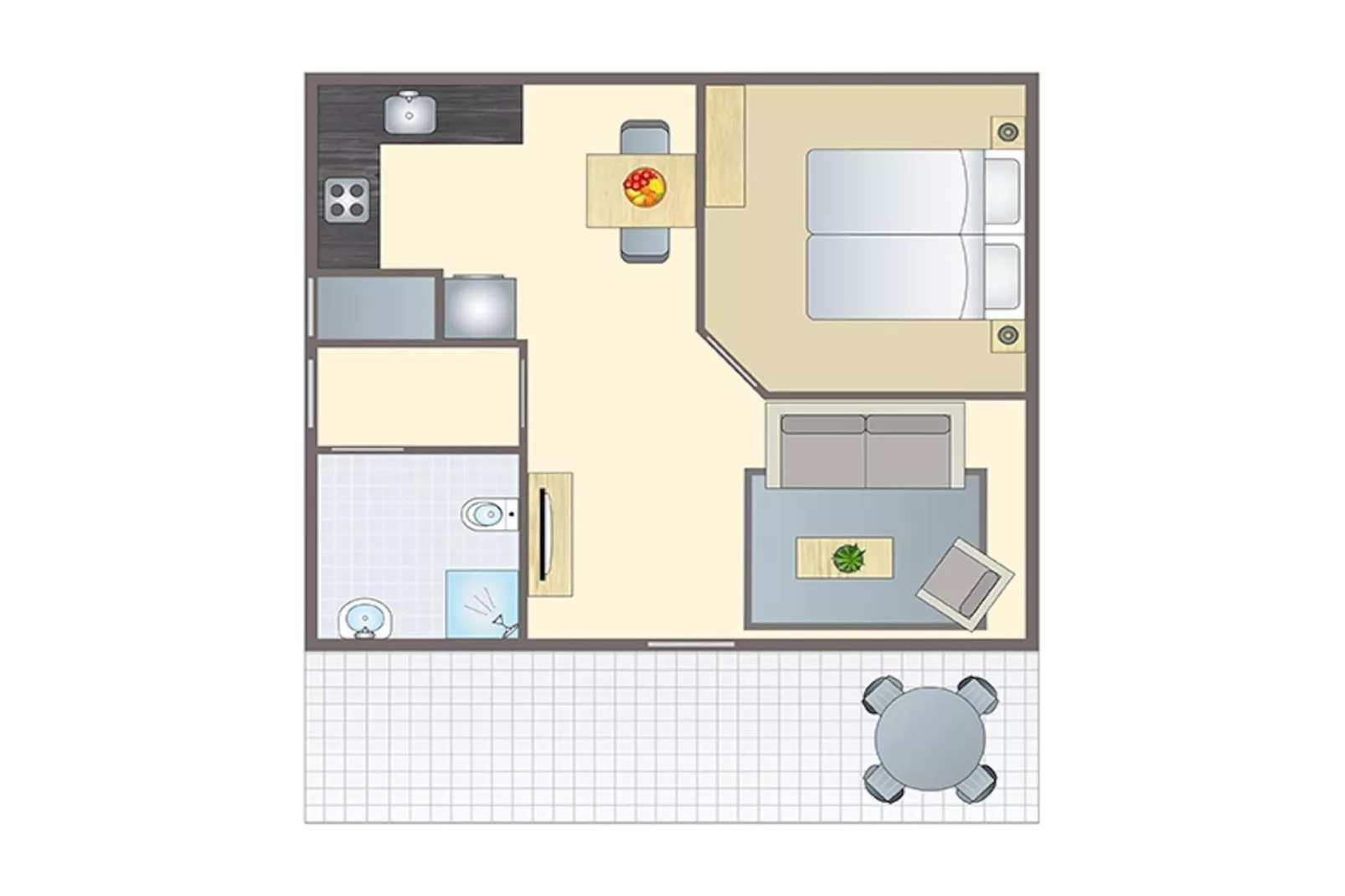 Vakantiepark Reevallis 1-Plattegrond