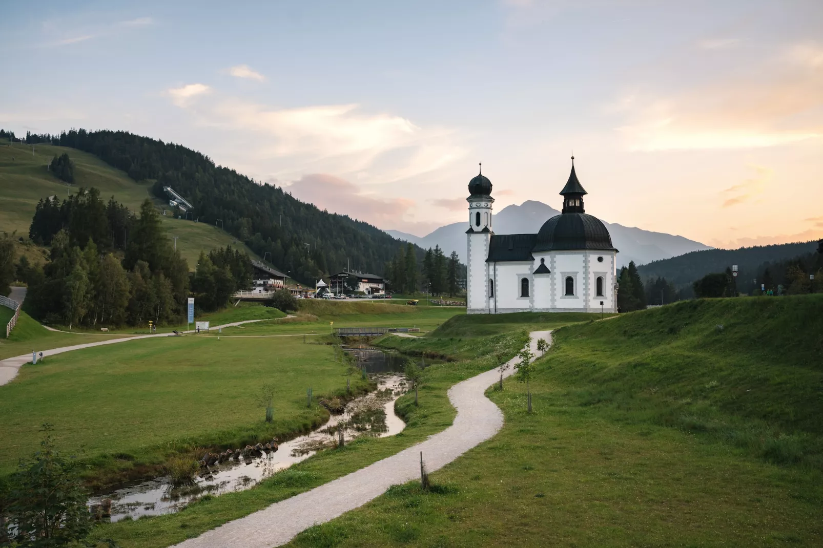 Sportalm Seefeld-Gebieden zomer 5km