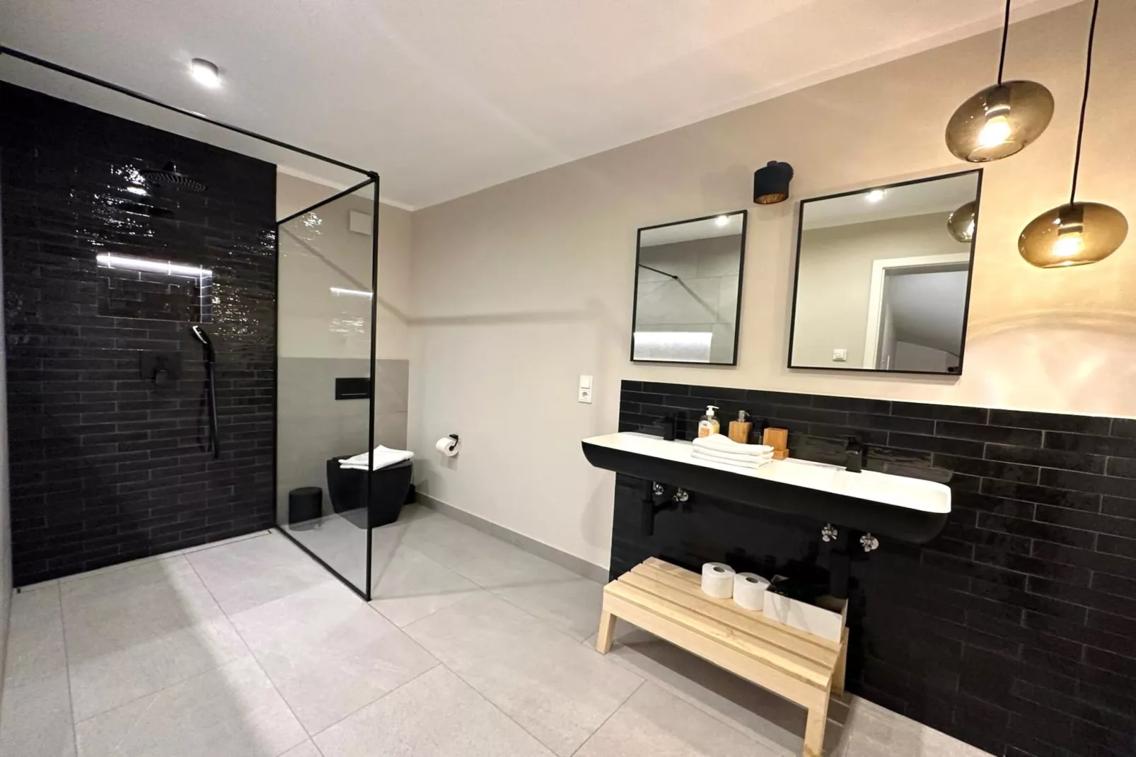 Mountain Retreat A-Badkamer