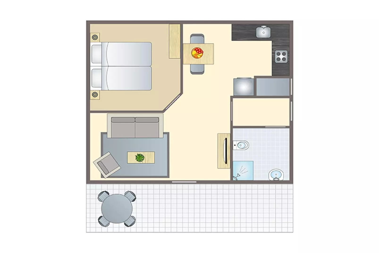 Vakantiepark Reevallis 1-Plattegrond