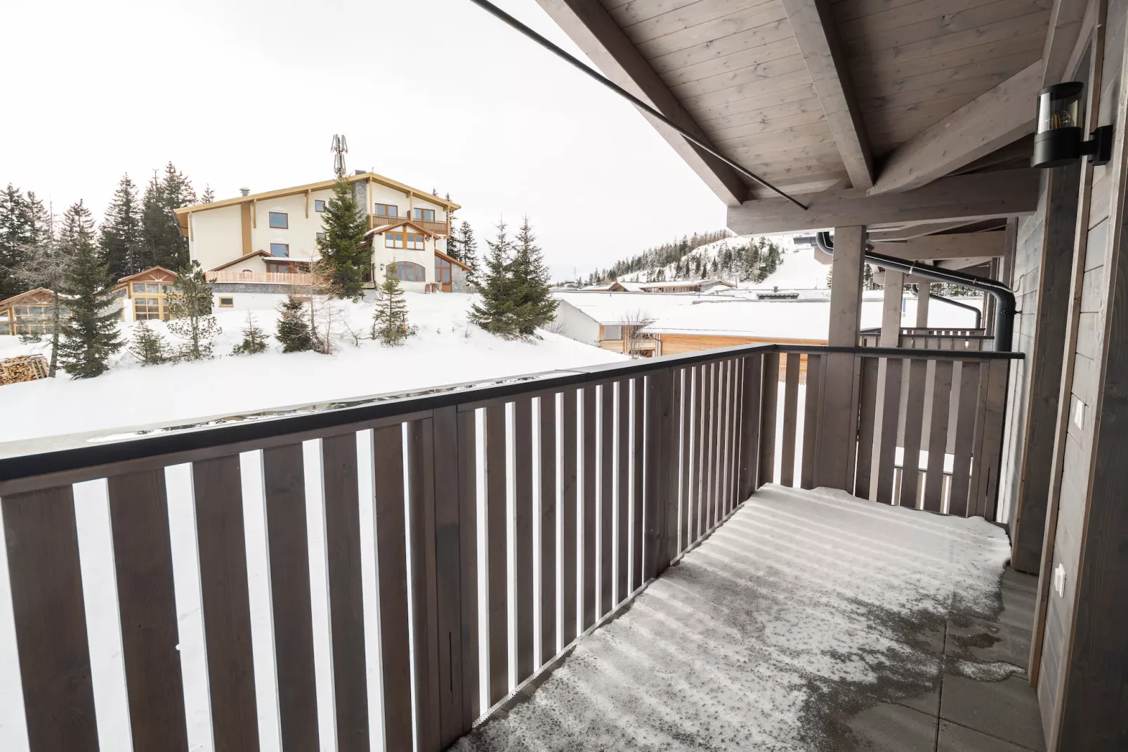 Superior Penthouse Three-bedroom Apartment – KA3PS-Uitzicht winter