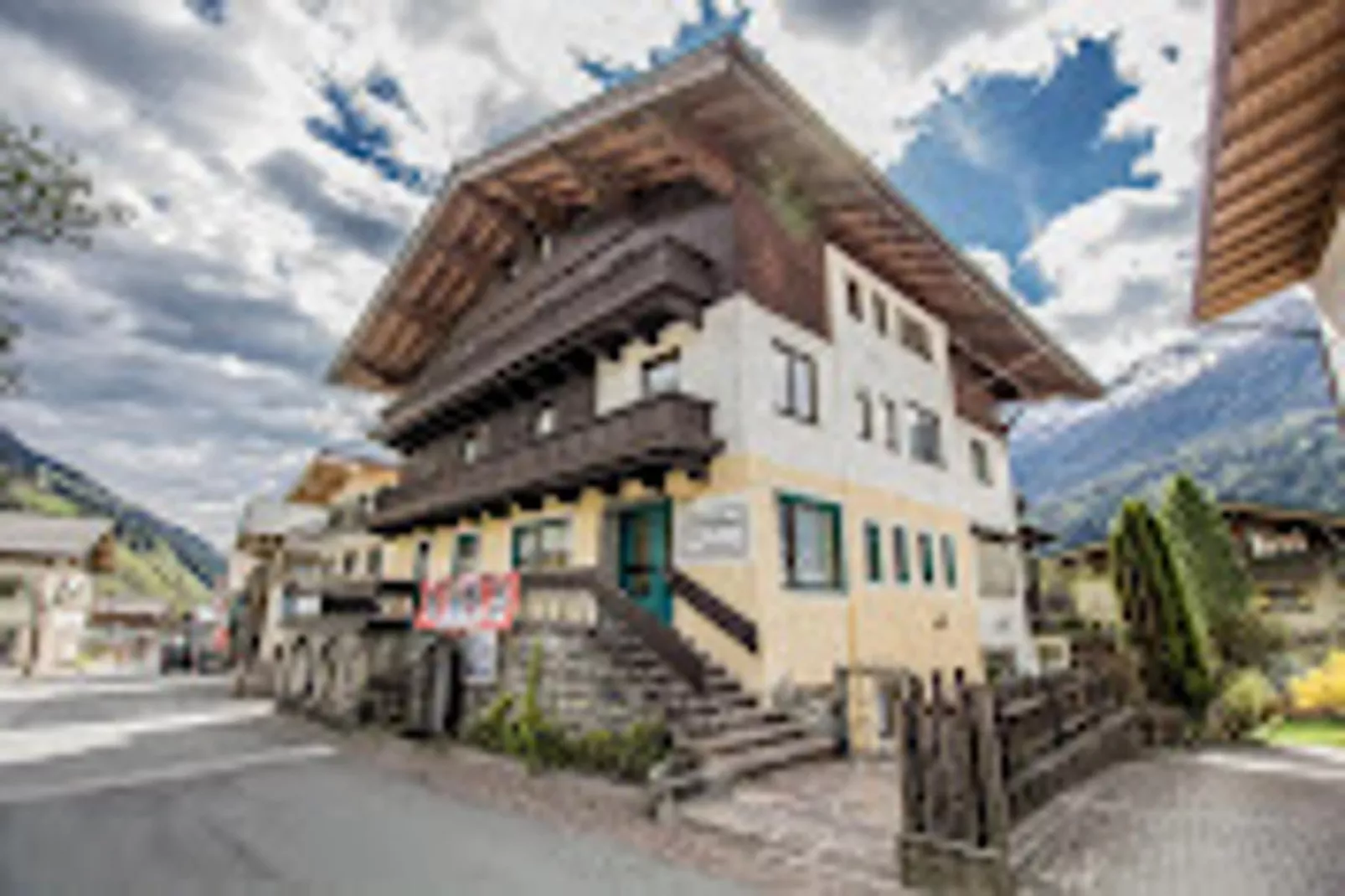 Nationalpark Chalet Blessachkopf-Buitenkant zomer