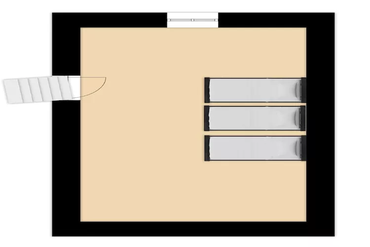 Maison de vacances Lusignac zonder gastverblijf-Plattegrond