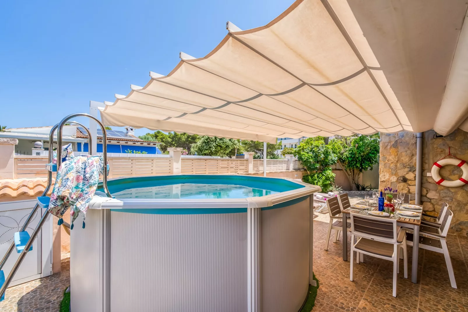 Villa Xisco-Terrasbalkon