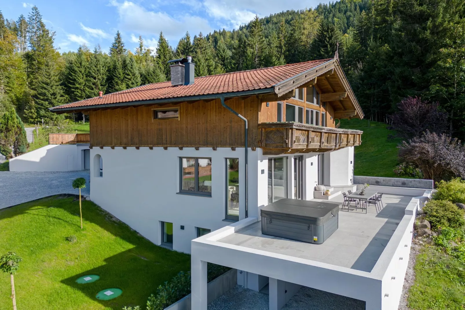 Mountain Retreat A-Buitenkant zomer