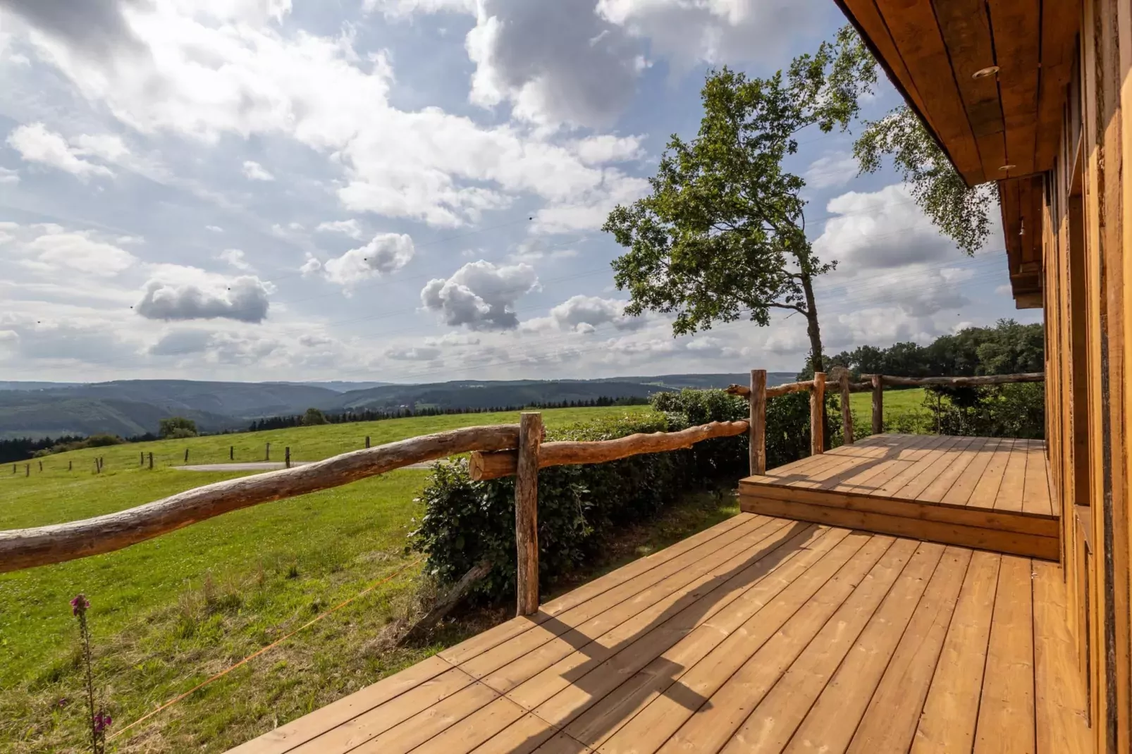 Chalet Bulle-Uitzicht zomer