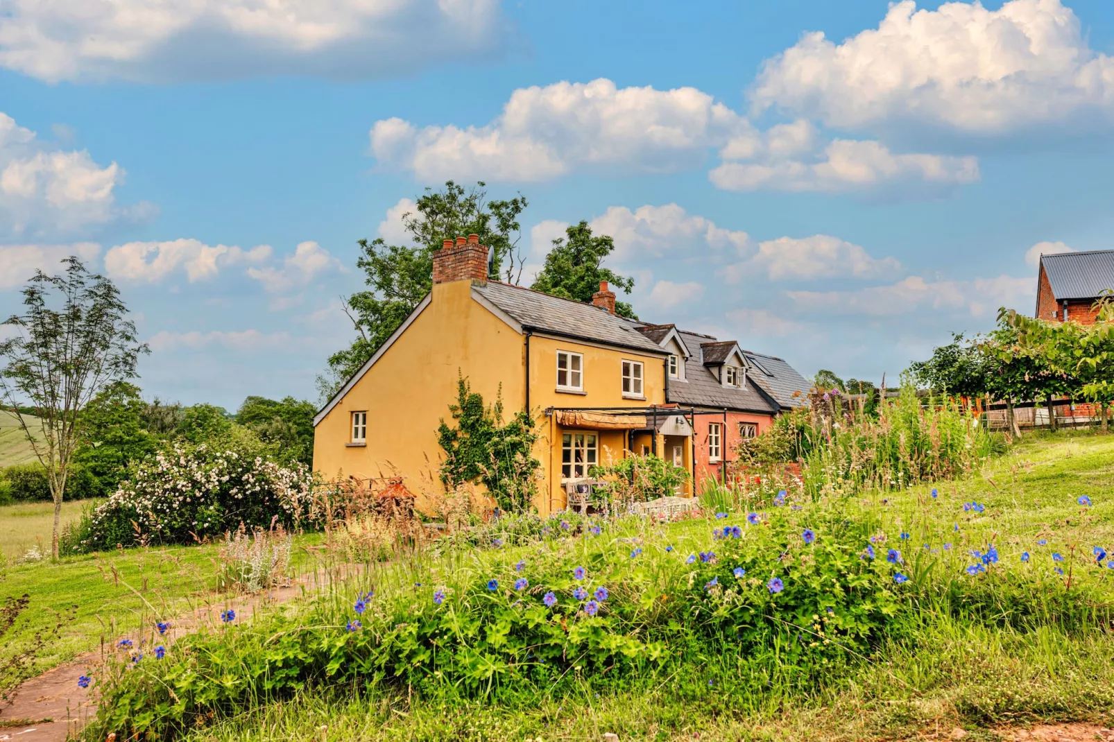 Beili Glas Cottage-Buitenlucht