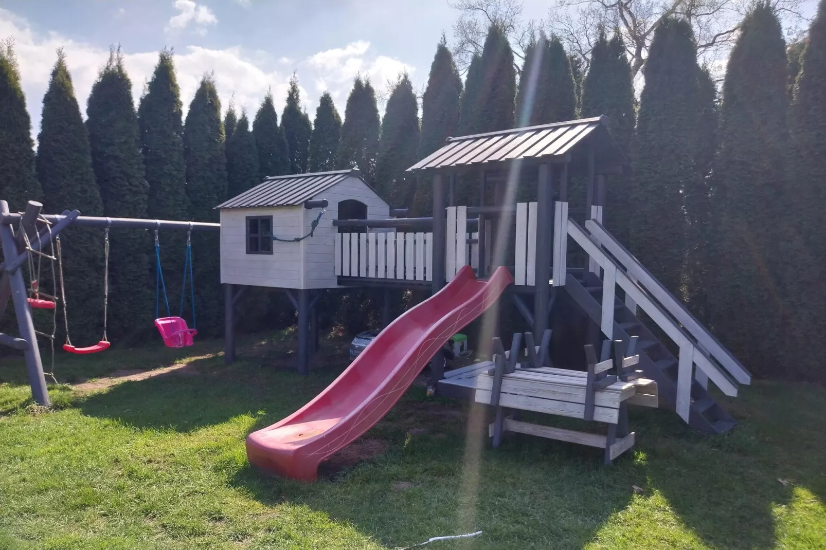 Holiday homes in Swinoujście for 7 persons - 90 qm-Tuinen zomer